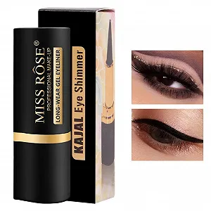 Підводка для очей Niktule Matte Quick-Drying, Тверда, Водостійка, Висувна, Гелева - Фото 1