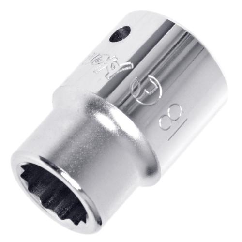 HANS Торцевая головка 3/4"DR 12-гр. 18 мм 6402M18 6402М18, фото №2