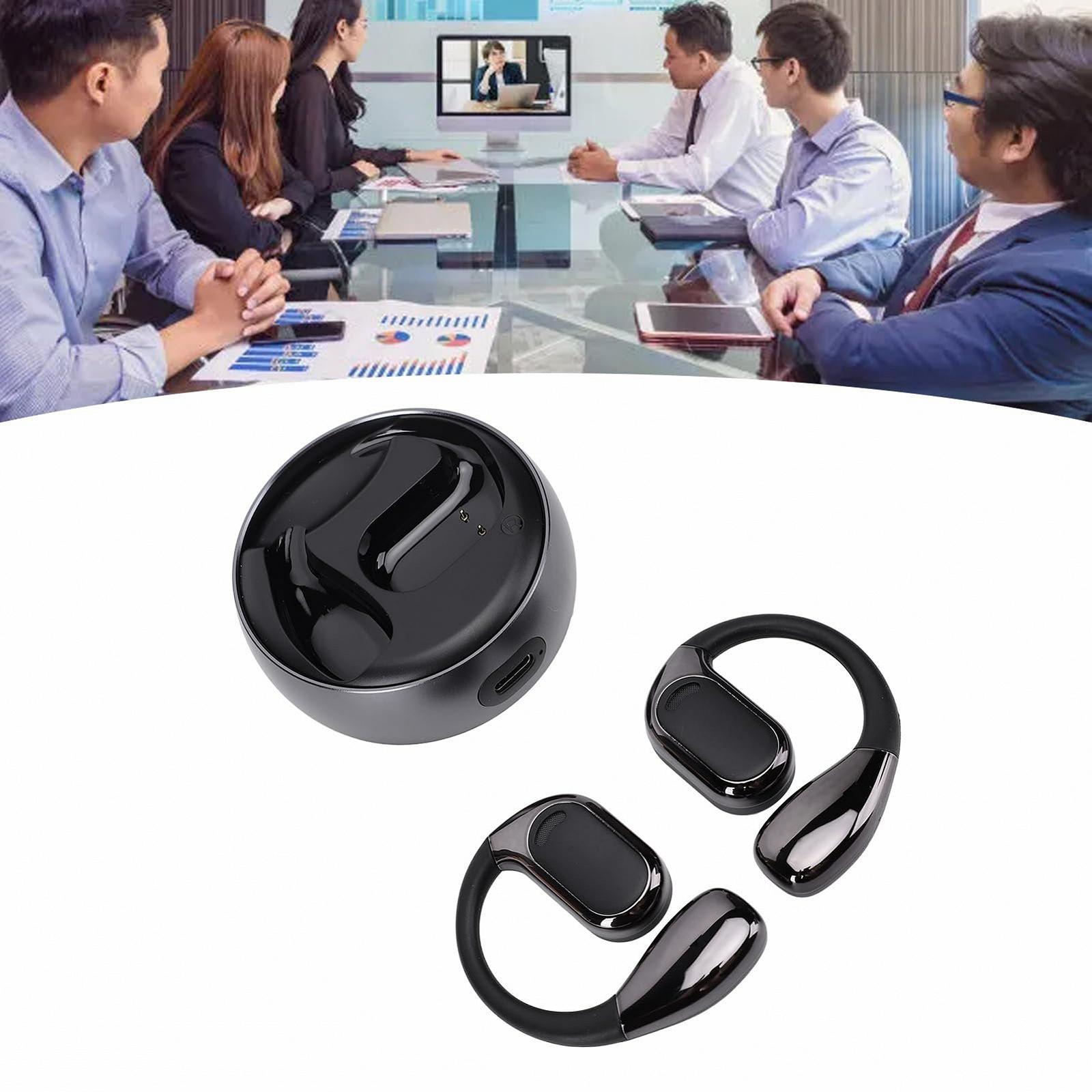 Навушники для перекладу Бездротові багатофункціональні 74 мови, 70 акцентів Чорний, фото №2