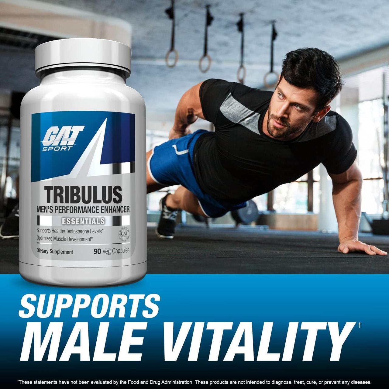 Tribulus Men's Performance Enhancer 90 Veg Capsules, фото №3