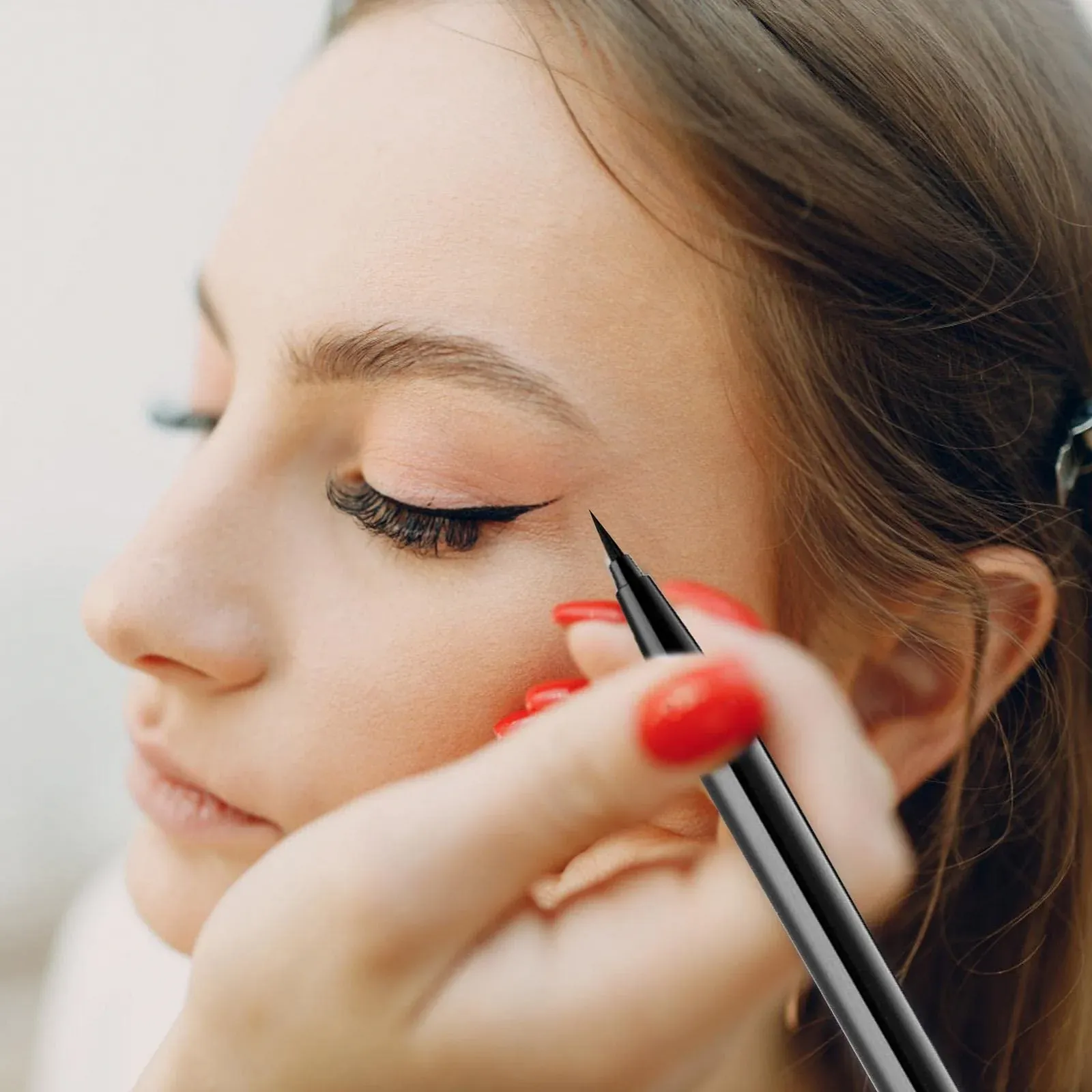 Подводка для глаз Lingjiong водостойкая, фото №7 Подводка для глаз Lingjiong водостойкая, фото №7