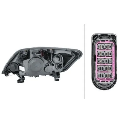 Основная фара HELLA 1EJ 009 696-721 для FORD, правая, фото №2