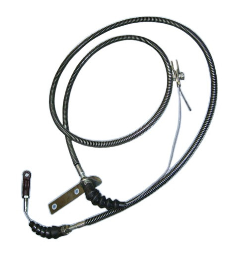 Привод гибкий (L=2455 мм трос газа в оболочке пр-во S I L A AC 543202-1108580, фото №1