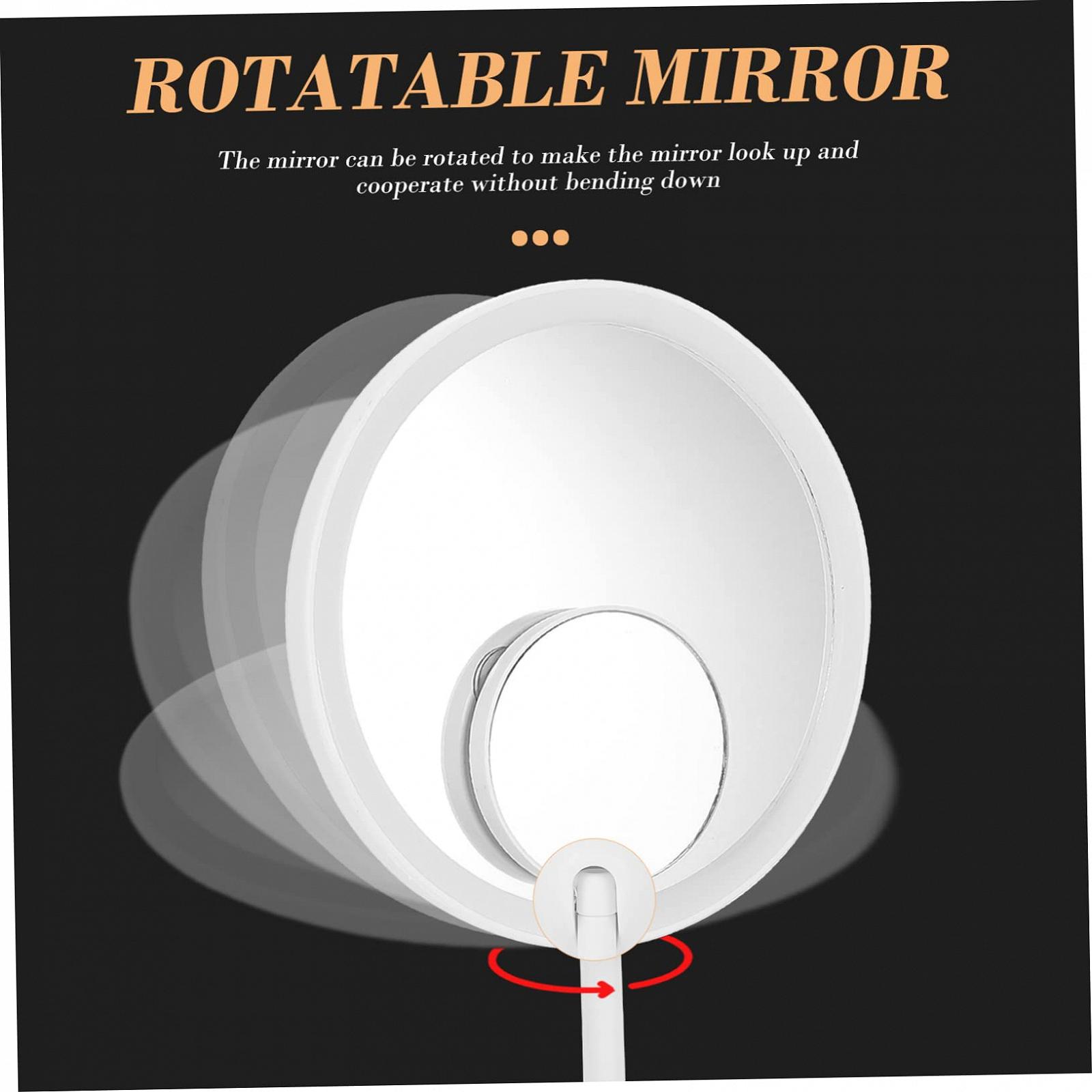 Дзеркало Angoily 4 Sätze Led-косметичне Багатофункціональне Біле, фото №4 Дзеркало Angoily 4 Sätze Led-косметичне Багатофункціональне Біле, фото №4