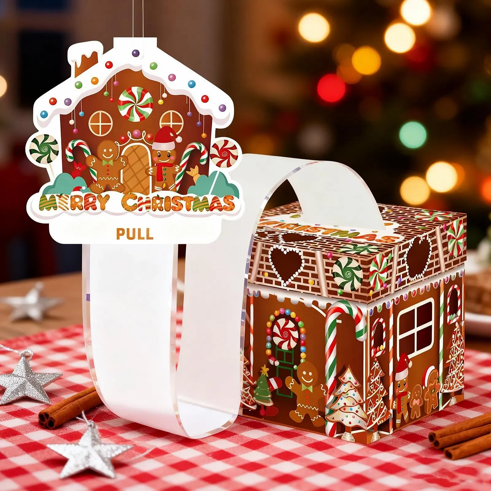 Скарбничка різдвяна Пряниковий чоловічок, фото №3