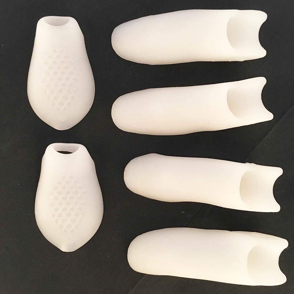 Ортез ZJchao для мизинца 3 пары, оригинальные накладки Schneider для буниона, силиконовый протектор для мизинца вальгусный, мягкая гелевая накладка для бунионета, розовый, фото №1