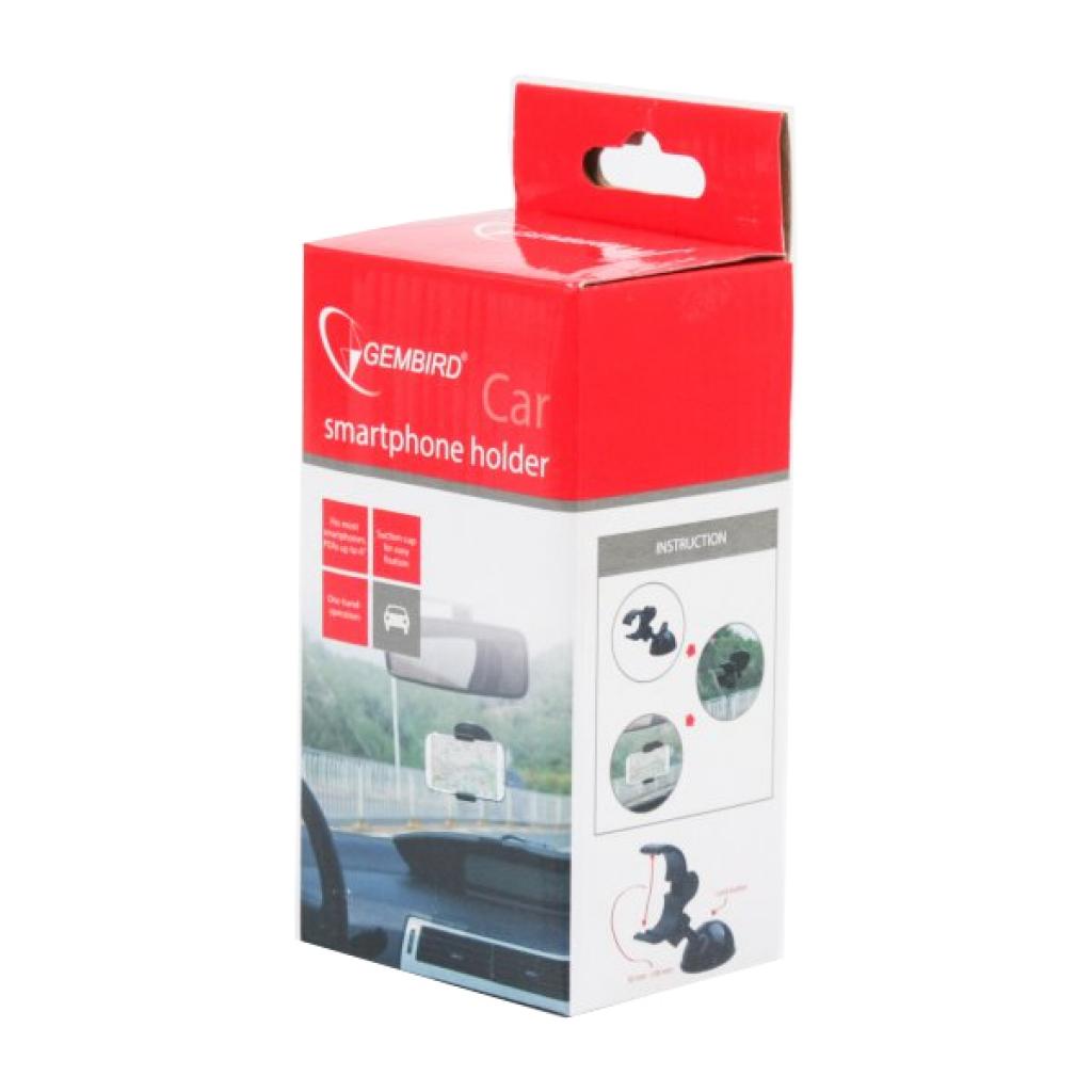 Держатель для телефона Gembird для телефона, крепление на стекло (TA-CHW-01), фото №3