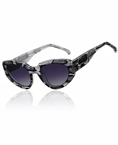 Сонцезахисні окуляри котяче око DUCO Ретро Поляризовані для чоловіків і жінок UV400 Захист Ацетатна оправа Вінтажні відтінки DC1103 - Фото 1