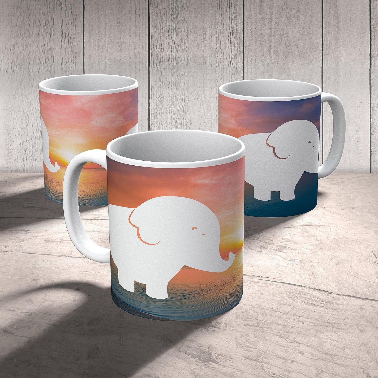 Дитяча Чашка Mr. & Mrs. Panda Слоненя Савана Пластикова, фото №4