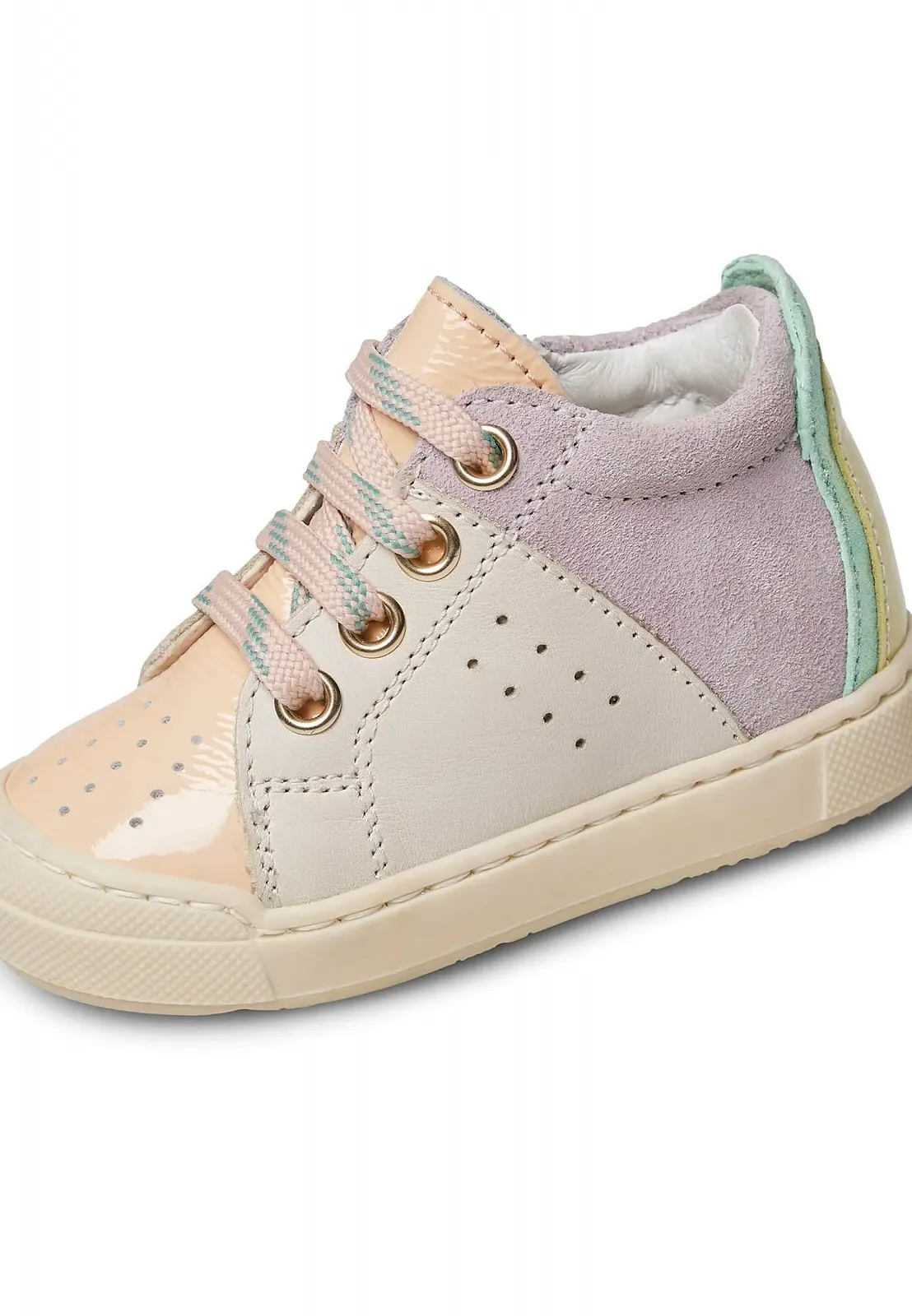 Кроссовки для кроватки Falcotto Fabron на молнии для девочек, фото №5