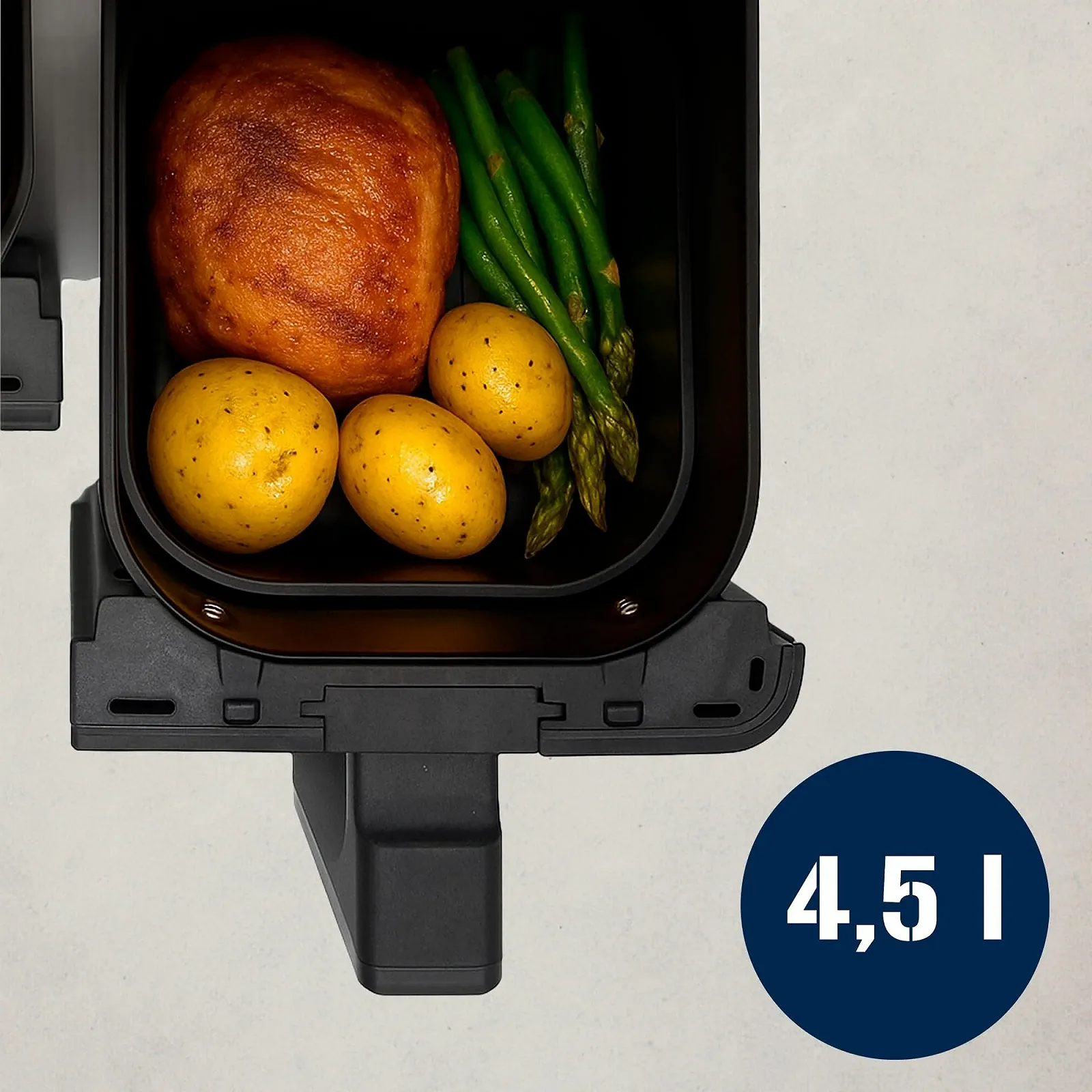 Мультипіч GIROX 9 L Dual 2200Вт 9л двокамерна 10 програм Black Inox Look, фото №3 Мультипіч GIROX 9 L Dual 2200Вт 9л двокамерна 10 програм Black Inox Look, фото №3