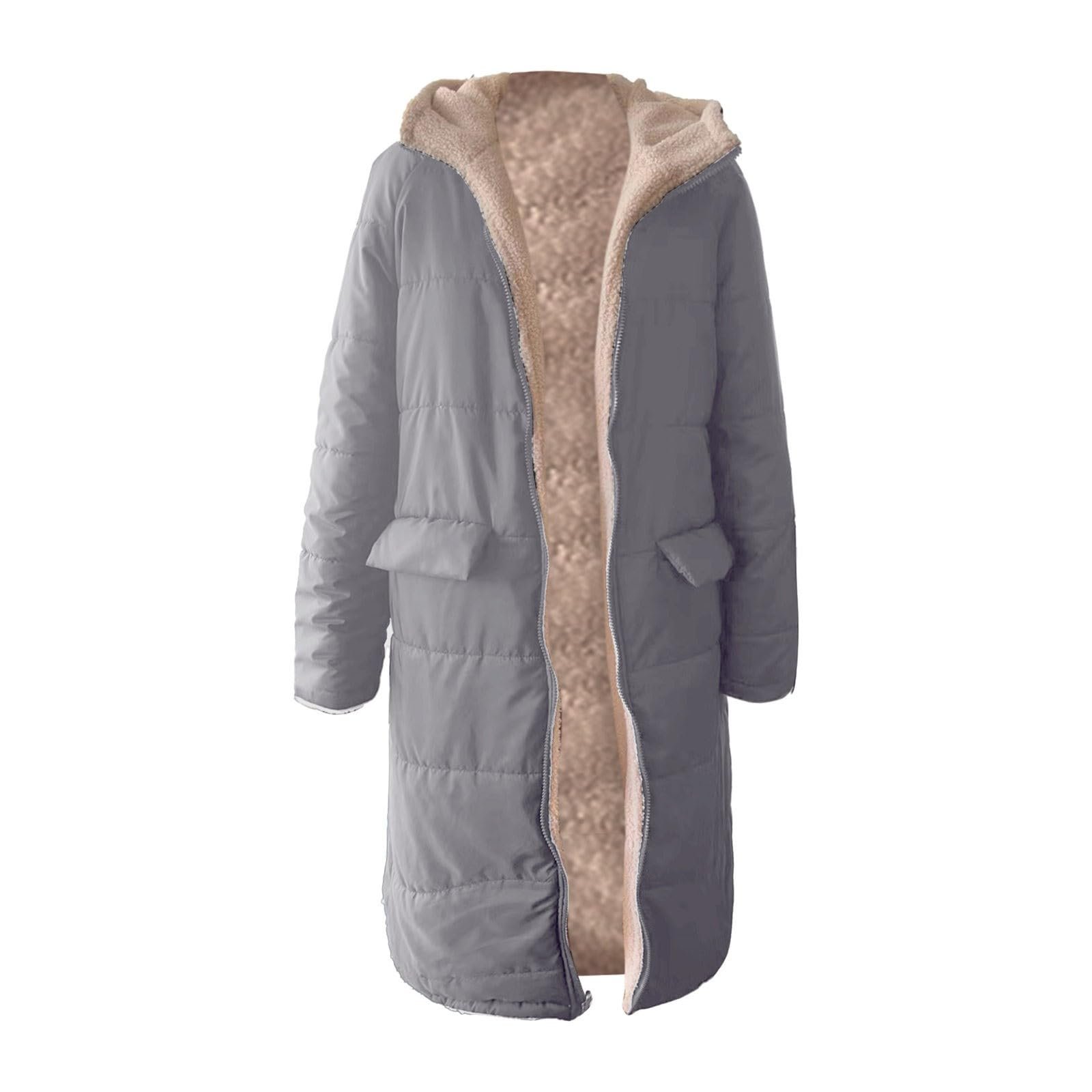 Женская зимняя куртка Yekdmxop Пуховик, фото №2