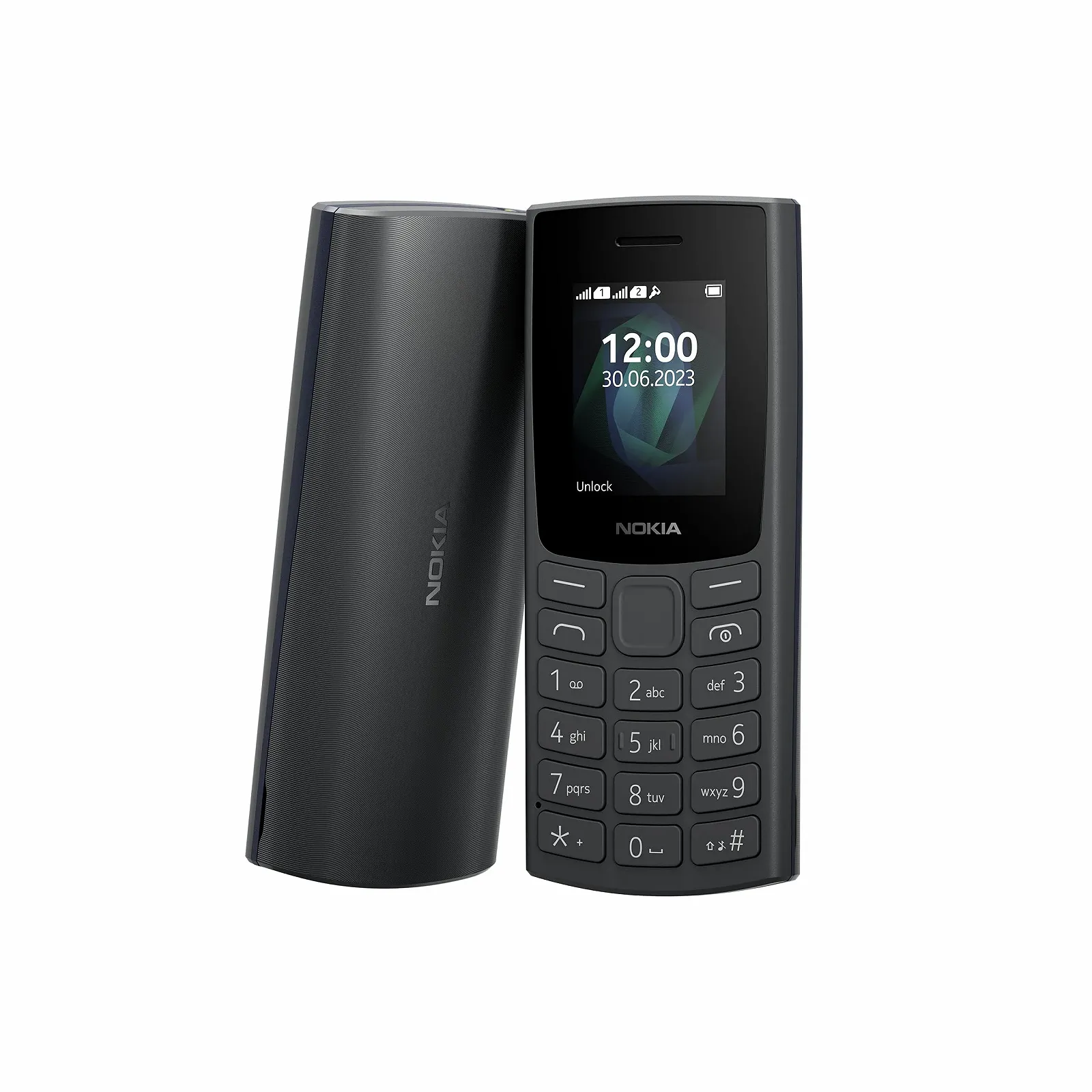Телефон Nokia 105 2G Edition 2023 (Dual SIM, 1.77 дюйма дисплей, 1000 мАч батарея, 32 МБ, 3.5 мм разъем для наушников, FM-радио) Charcoal, фото №3