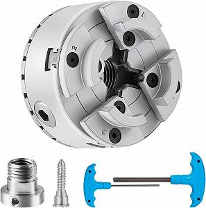 Токарний патрон VEVOR KP2-3/4 70 мм - Фото 1