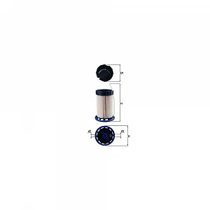 Паливний фільтр KNECHT KX 492 для AUDI SEAT SKODA VW CUPRA - Фото 1