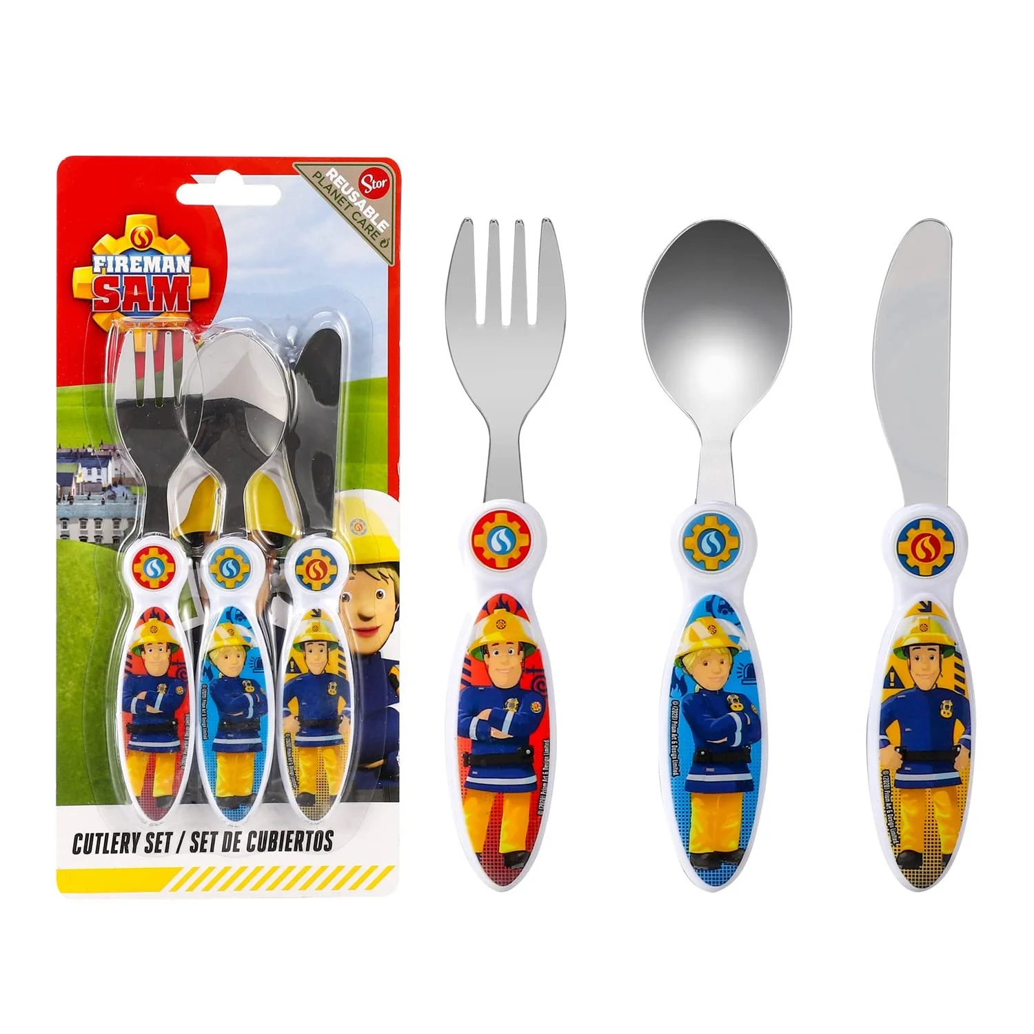 Набор детских столовых приборов Zawadi Global, 3 предмета (нож/вилка/ложка), фото №3 Набор детских столовых приборов Zawadi Global, 3 предмета (нож/вилка/ложка), фото №3