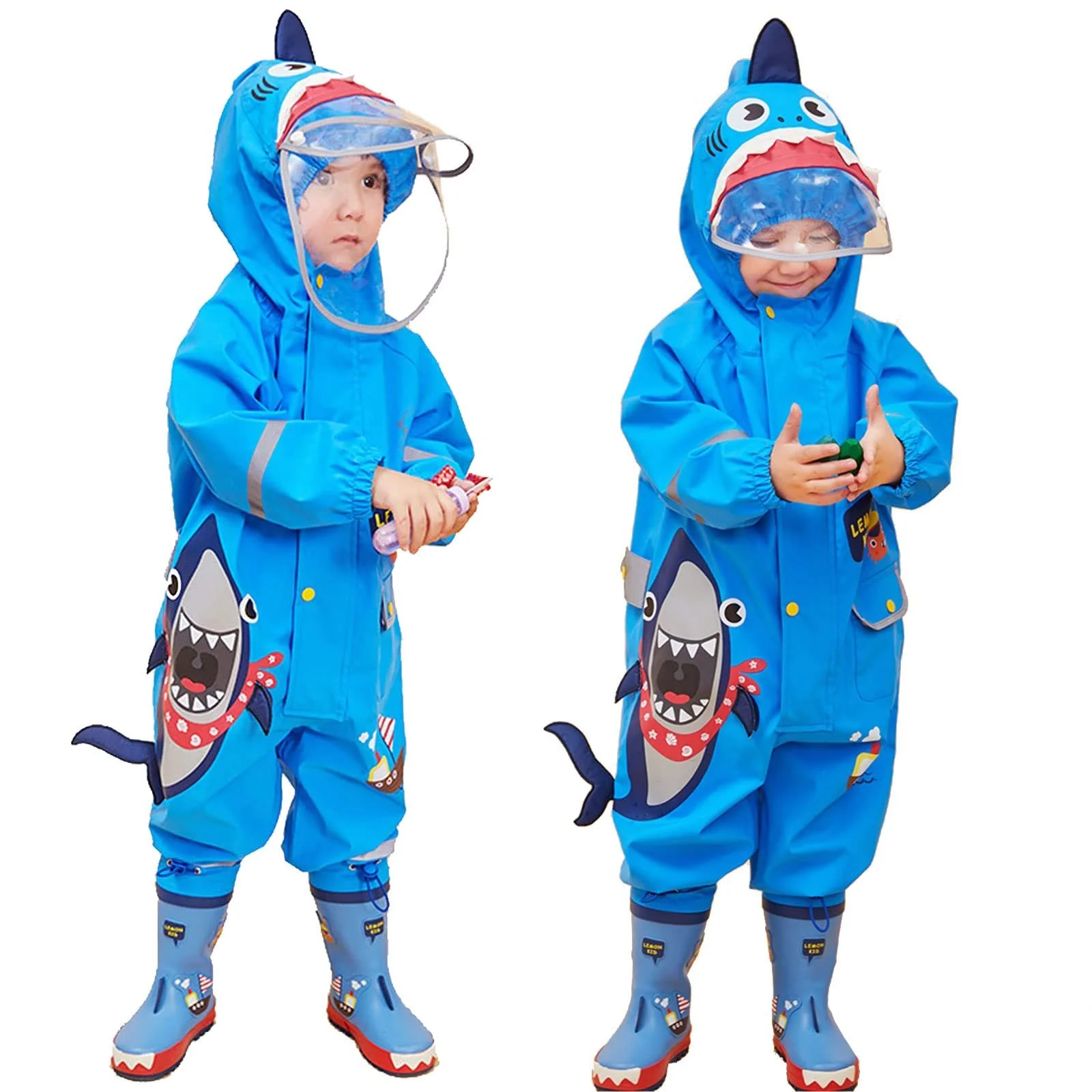 Непромокальний костюм JinBei для і хлопчиків, дитячий дощовий, фото №1