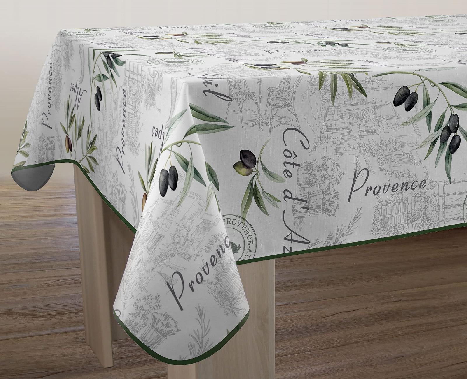 Скатертина Le linge de Jules Provence прямокутна 150 x 240 см плямостійка, фото №3
