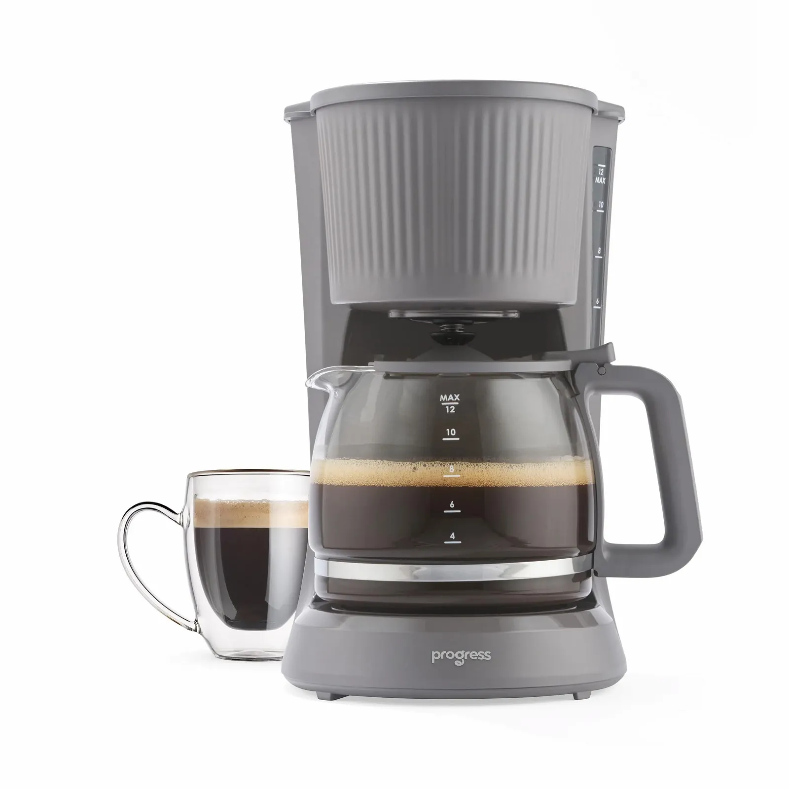 Кофеварка фильтровальная Progress Mellow 1,5 л 750 W Серый, фото №1