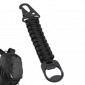 Брелок Paracord з карабіном та відкривачкою для пляшок - Фото 1