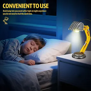 Настільна лампа Gatuida Excavator дитяча з полірезину synthetic.ua - Фото 1