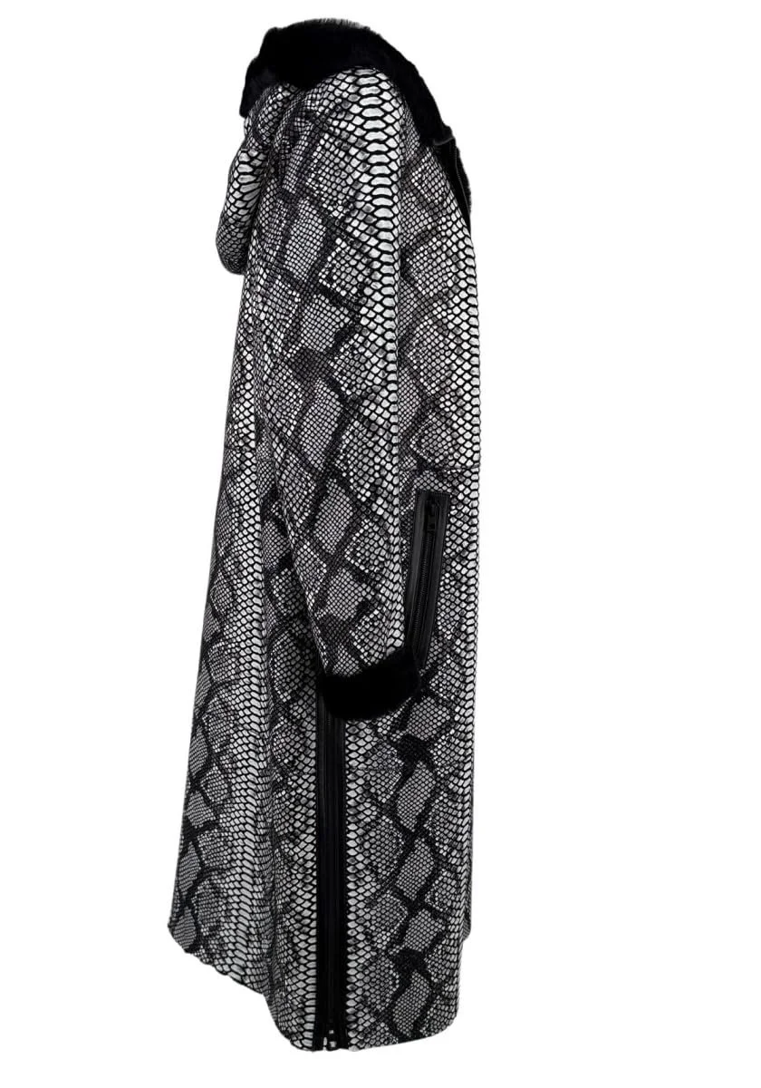 Женское пальто из овечьей кожи Hollert Venomous Chic, фото №8 Женское пальто из овечьей кожи Hollert Venomous Chic, фото №8