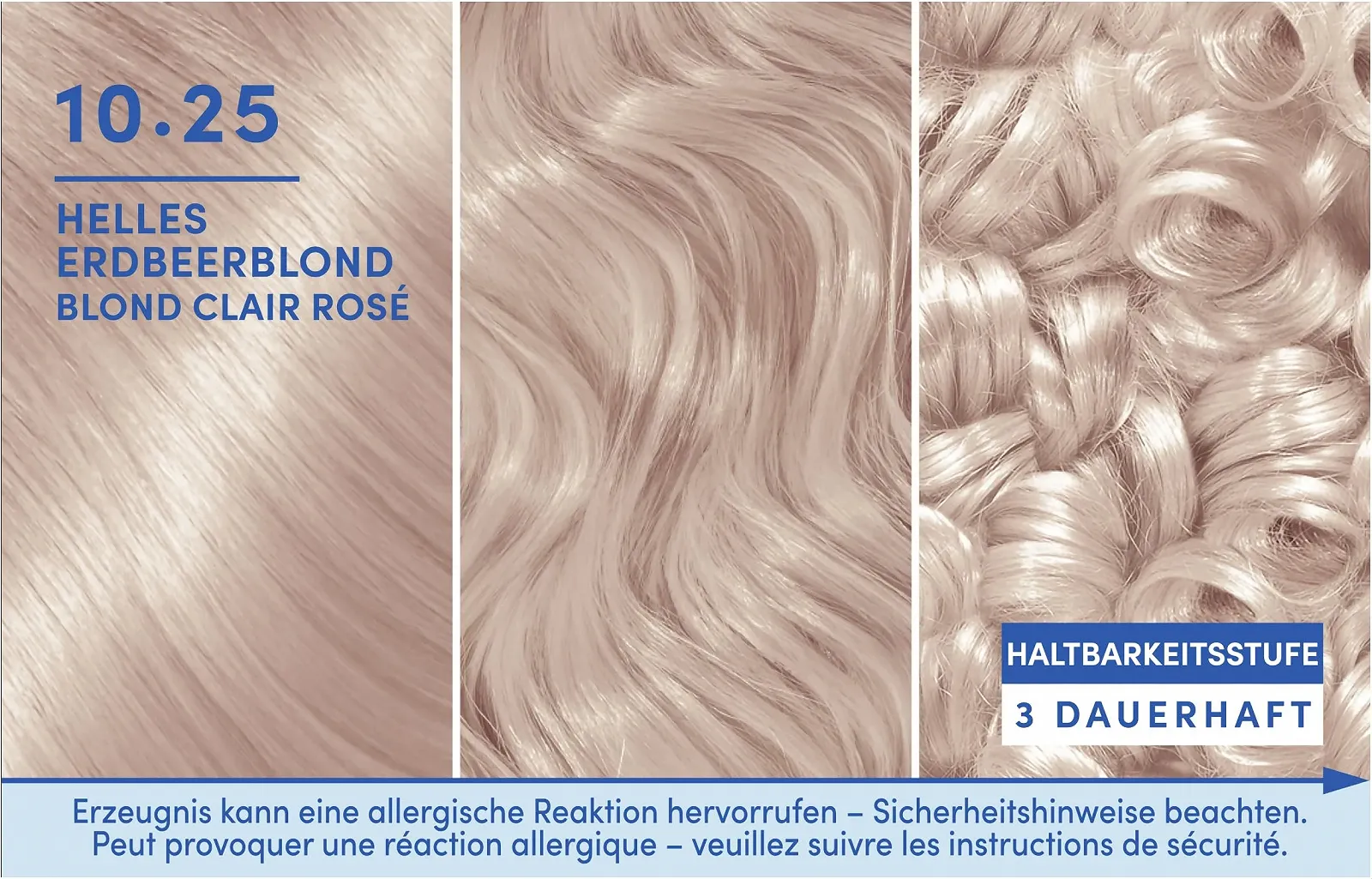 Фарба для волосся Schwarzkopf Blonde Освітлюючий колір 10.25 Світлий полуничний блонд, Фарба для освітлення волосся, активована олією, до 4 рівнів, з системою HaptIQ, Без жовтого відтінку, 3 x 142 мл, фото №8