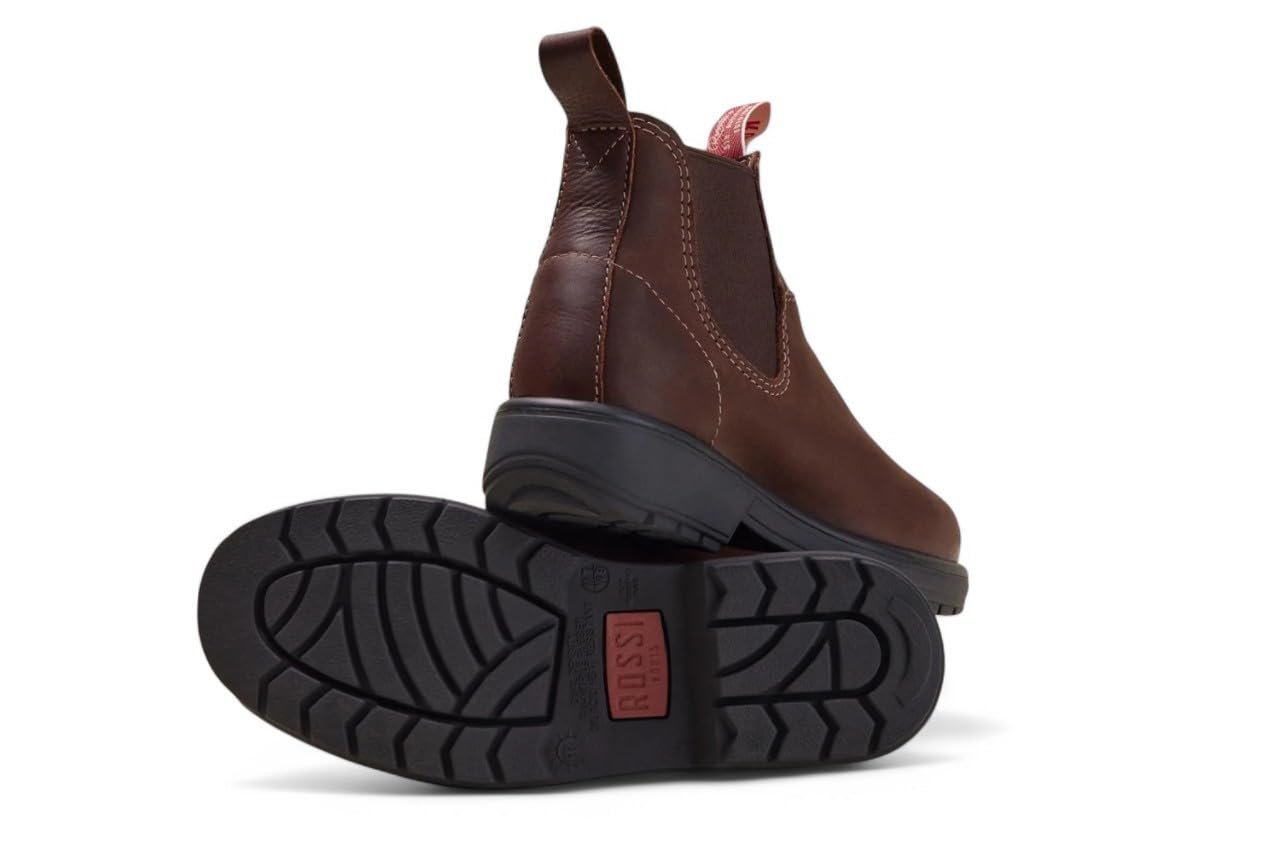 Челсі Rossi Endura 303 зі шкіри Infinity Leather робочі унісекс до щиколотки, фото №4