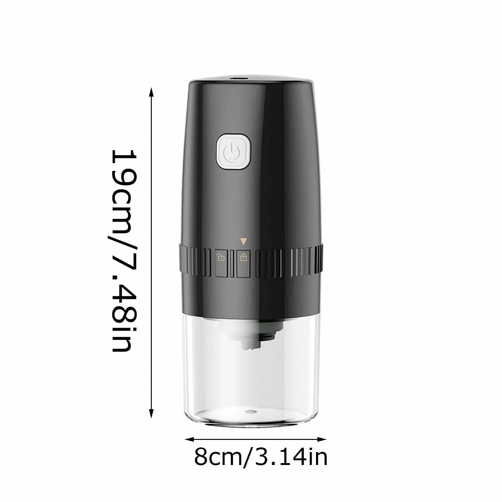 Мельница для кофейных зерен электрическая портативная для эспрессо с регулировкой помола., фото №5 Мельница для кофейных зерен электрическая портативная для эспрессо с регулировкой помола., фото №5