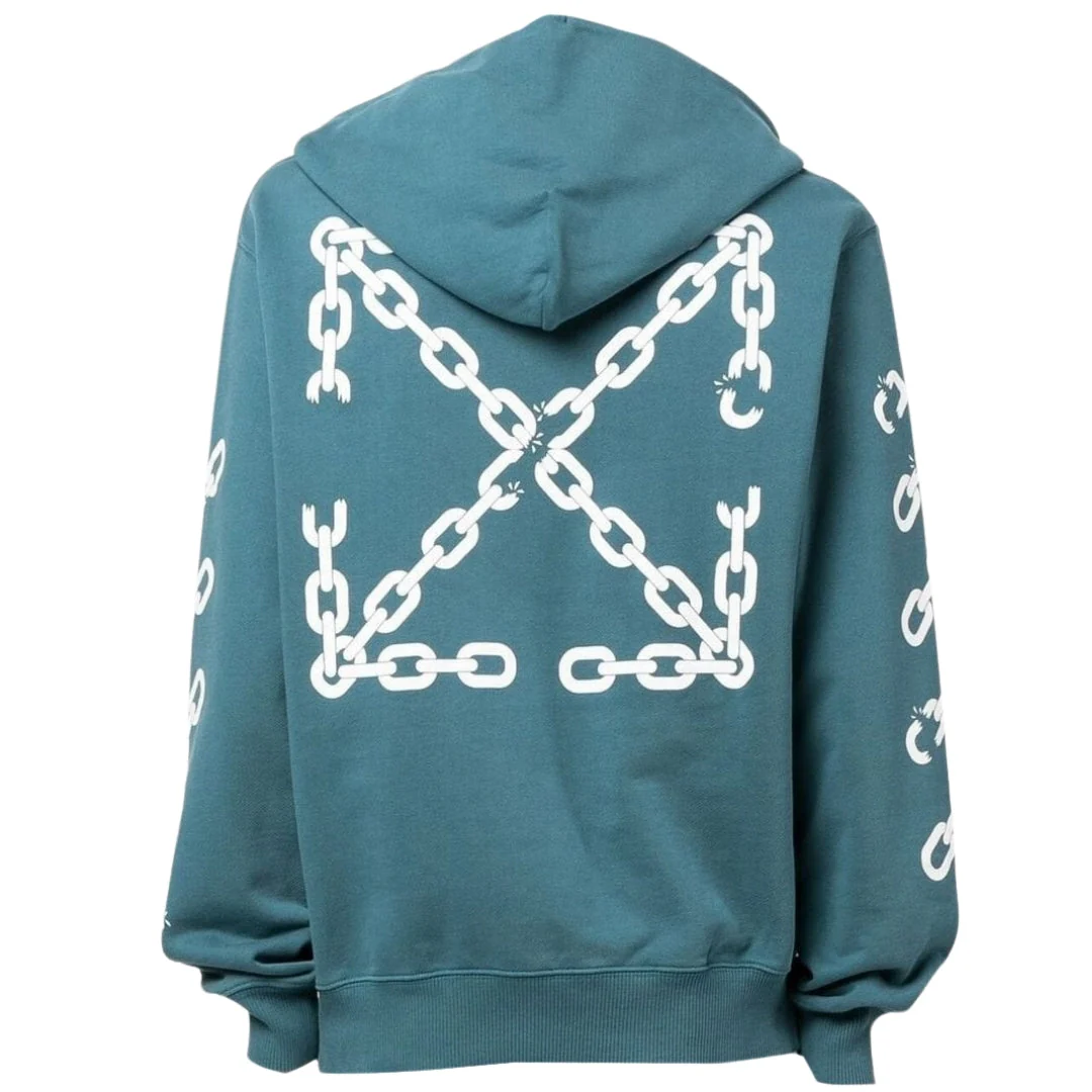 Джемпер Off-White SS22 Alphabet Printing Version Blue L, фото №2