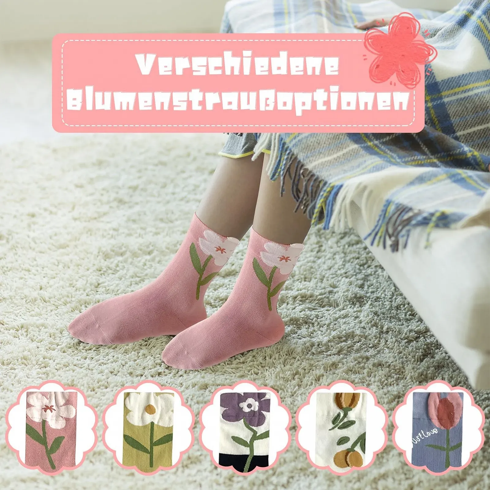 Шкарпетки Жіночі 39-42, 5 пар, з вишивкою, фото №4 Шкарпетки Жіночі 39-42, 5 пар, з вишивкою, фото №4