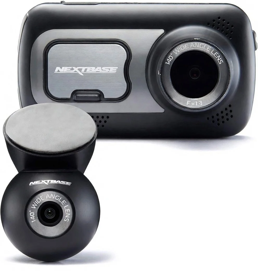 Відеореєстратор Nextbase 522GW 500 / 2К / 140° / GPS / Wi-Fi / Bluetooth / Додаткова камера / Сенсорний дисплей / Чорний, фото №1