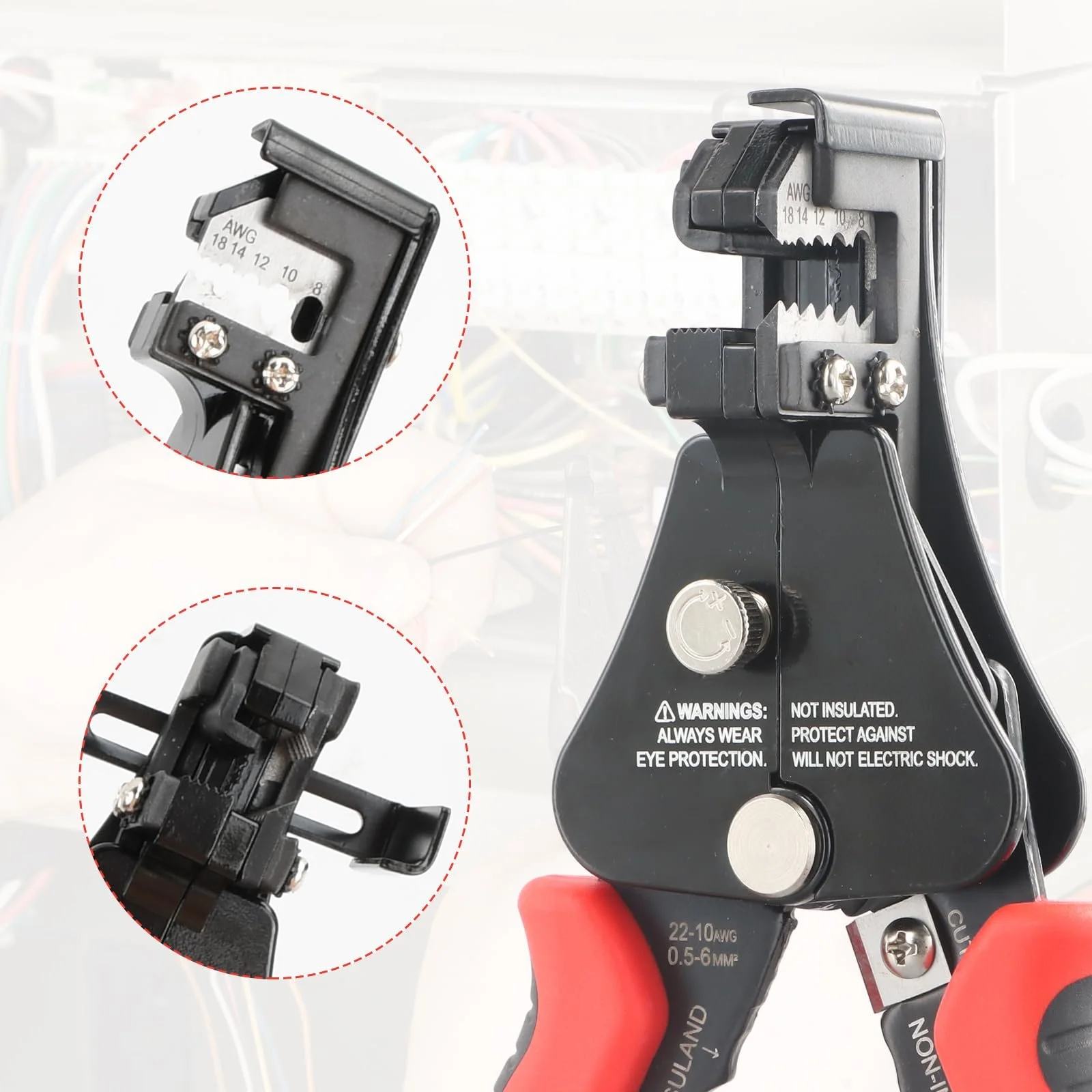 Стриппер 3-в-1 10-22 AWG, фото №3