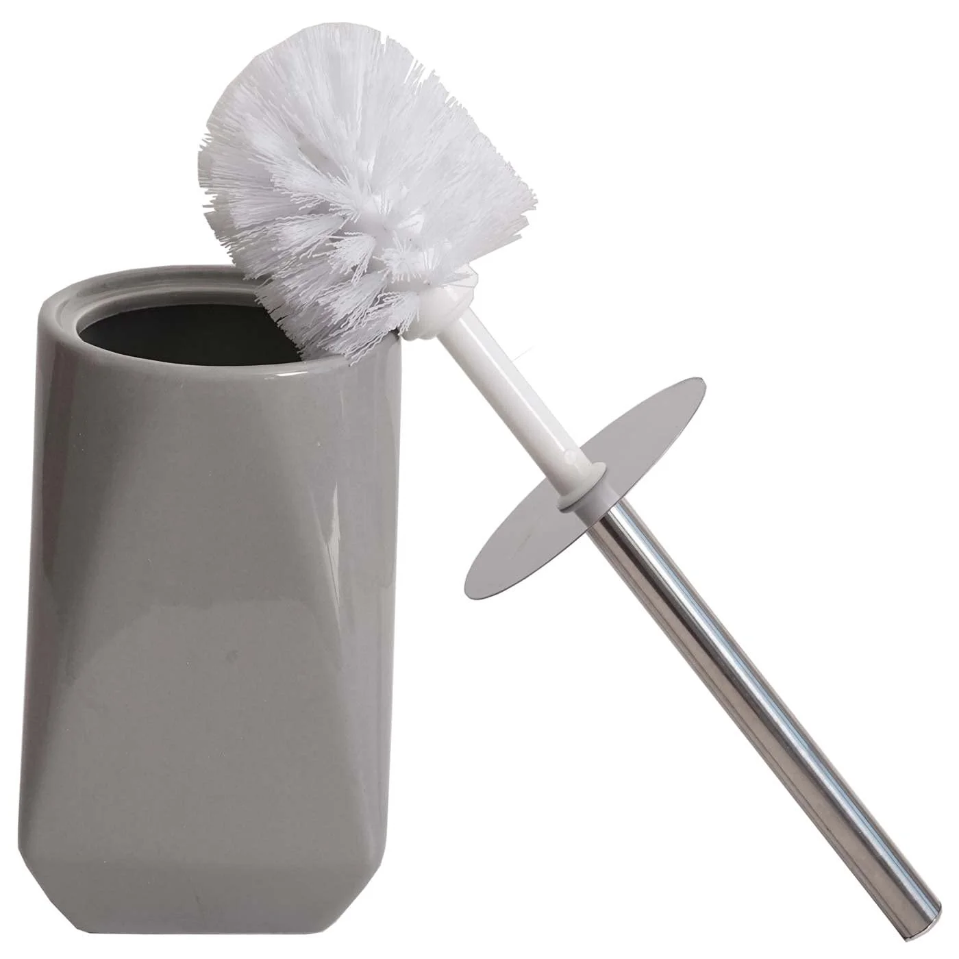 Набор для ванной комнаты из 5 предметов Mendler HWC-C71AM Керамика Серый, фото №9