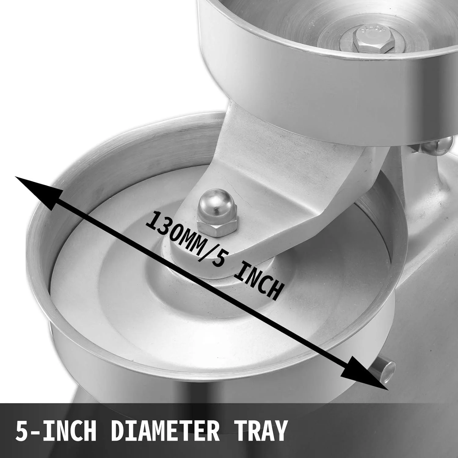 Ручной пресс для гамбургеров VEVOR JKH-130 Silver, фото №7 Ручной пресс для гамбургеров VEVOR JKH-130 Silver, фото №7