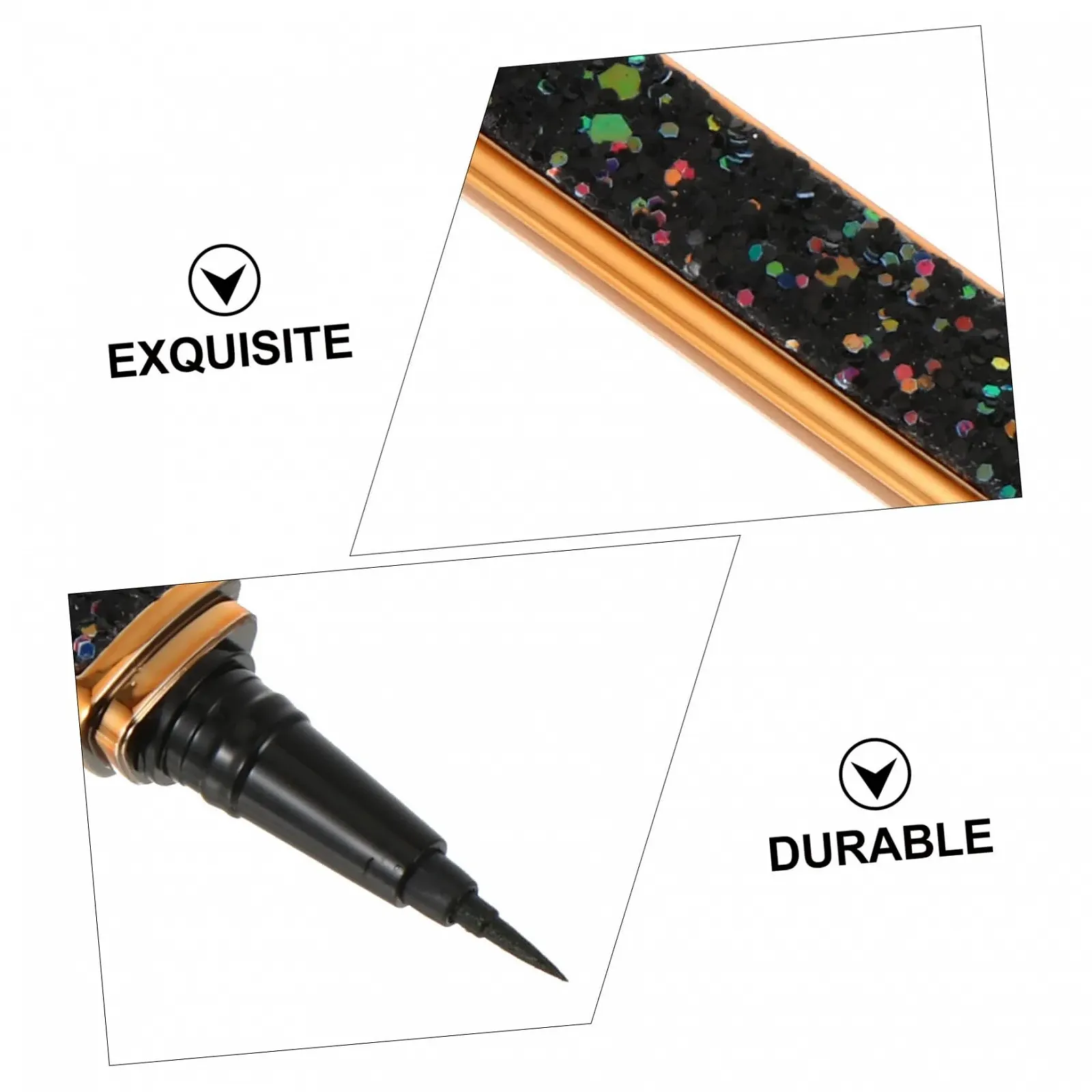 Підводка для очей CRILSTYLEO Стійкий Макіяж Діамантовий блиск Рідка, фото №5