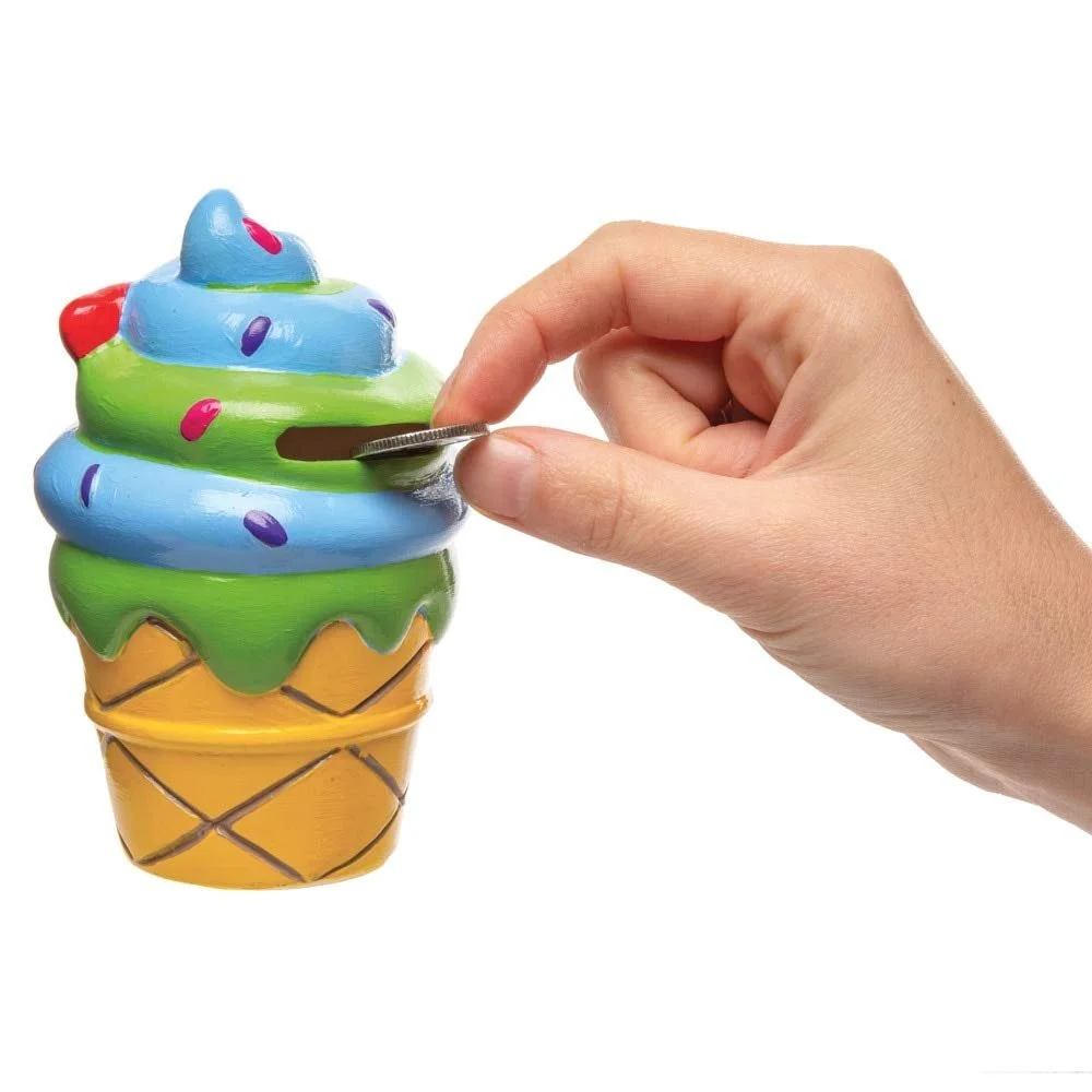 Копилка Baker Ross AW558 Мороженое керамическая (упаковка из 2 шт.), фото №3