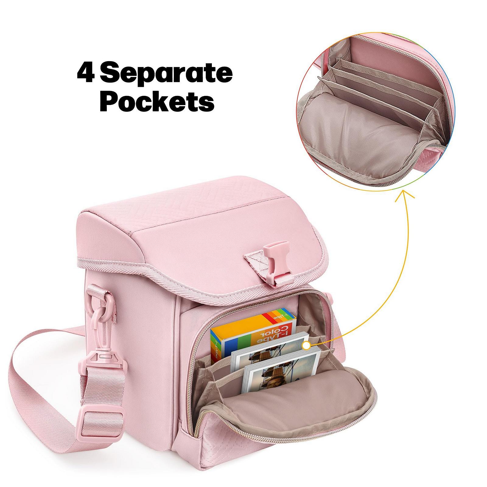 Сумка для фотокамеры Polaroid Now/Now+/OneStep/Go pink, фото №2