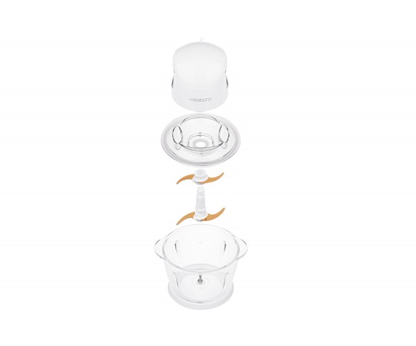 ARDESTO Подрібнювач CHK-4001W - 400Вт/1л/білий, фото №3 ARDESTO Подрібнювач CHK-4001W - 400Вт/1л/білий, фото №3