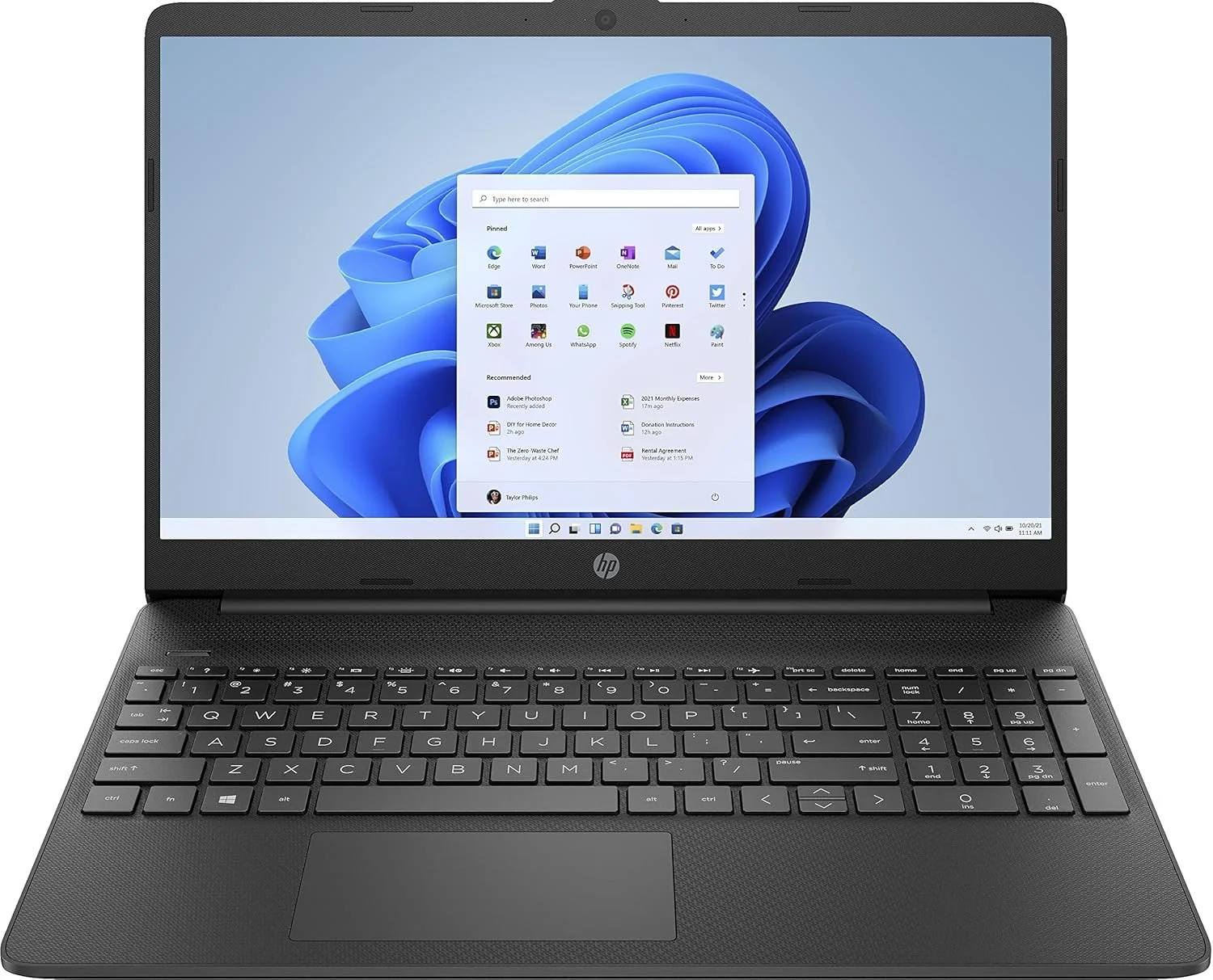 Ноутбук 15.6" HP Laptop 15s (15s-fq3011no) Intel Pentium N6000 RAM 8GB SSD 128GB Win11 (UKR), фото №1