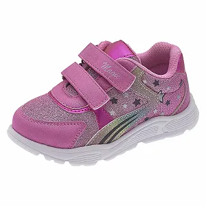 Кеды Chicco для девочек с двойной застежкой и легкой подошвой - Фото 1