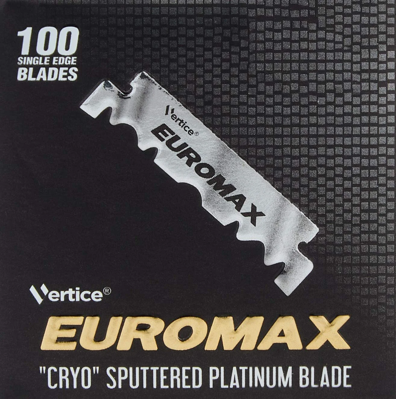 Односторонние лезвия для бритвы EUROMAX Cryo Sputtered 100 шт., фото №2