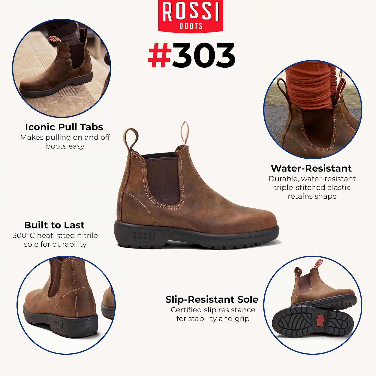 Челсі Чоботи Infinity Leather Rossi Endura 303 Шкіряні Унісекс, фото №2