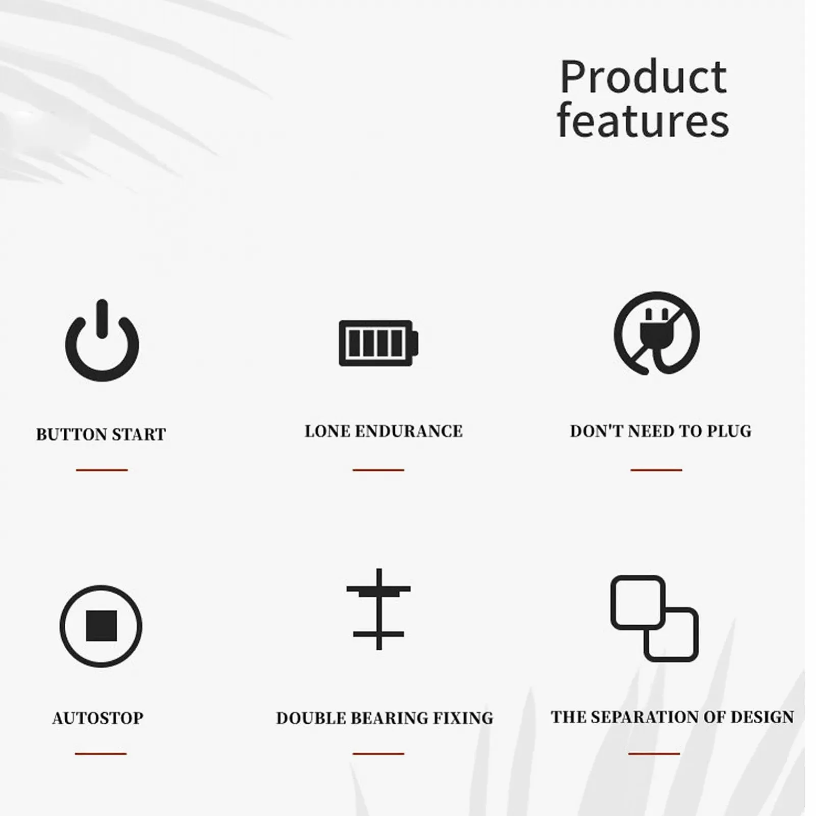 Электрическая кофемолка Topyond 38 скоростей, фото №4