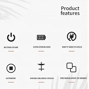 Электрическая кофемолка Denash 38 скоростей USB synthetic.ua - Фото 1