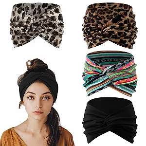 Набір з 4 жіночих пов'язок для волосся - Фото 1