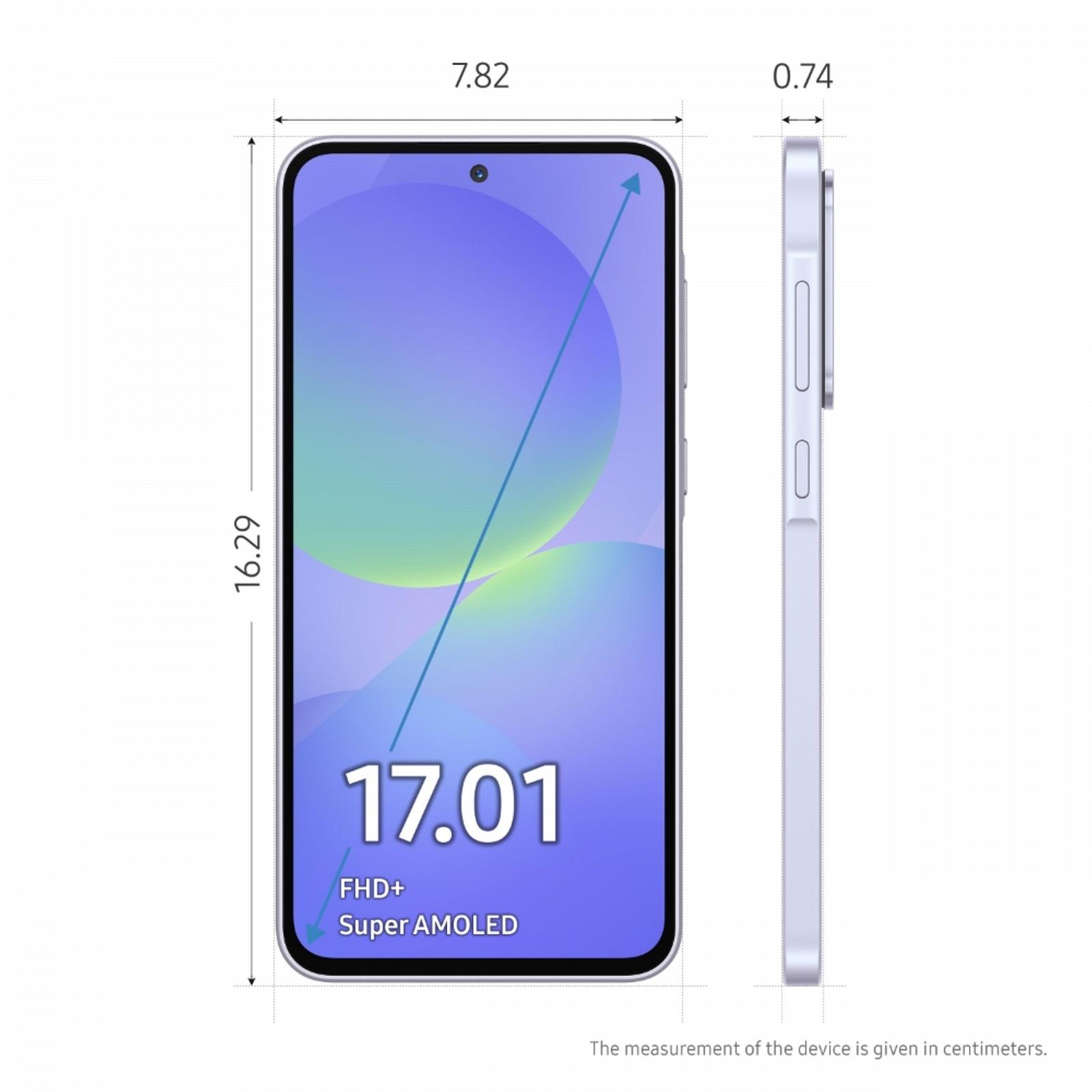 Смартфон Samsung Galaxy A36 5G 8GB RAM 256GB ROM Awesome Lavender, фото №10 Смартфон Samsung Galaxy A36 5G 8GB RAM 256GB ROM Awesome Lavender, фото №10