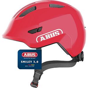Шолом Велосипедний ABUS Smiley 3.0 M, червоний глянцевий - Фото 1