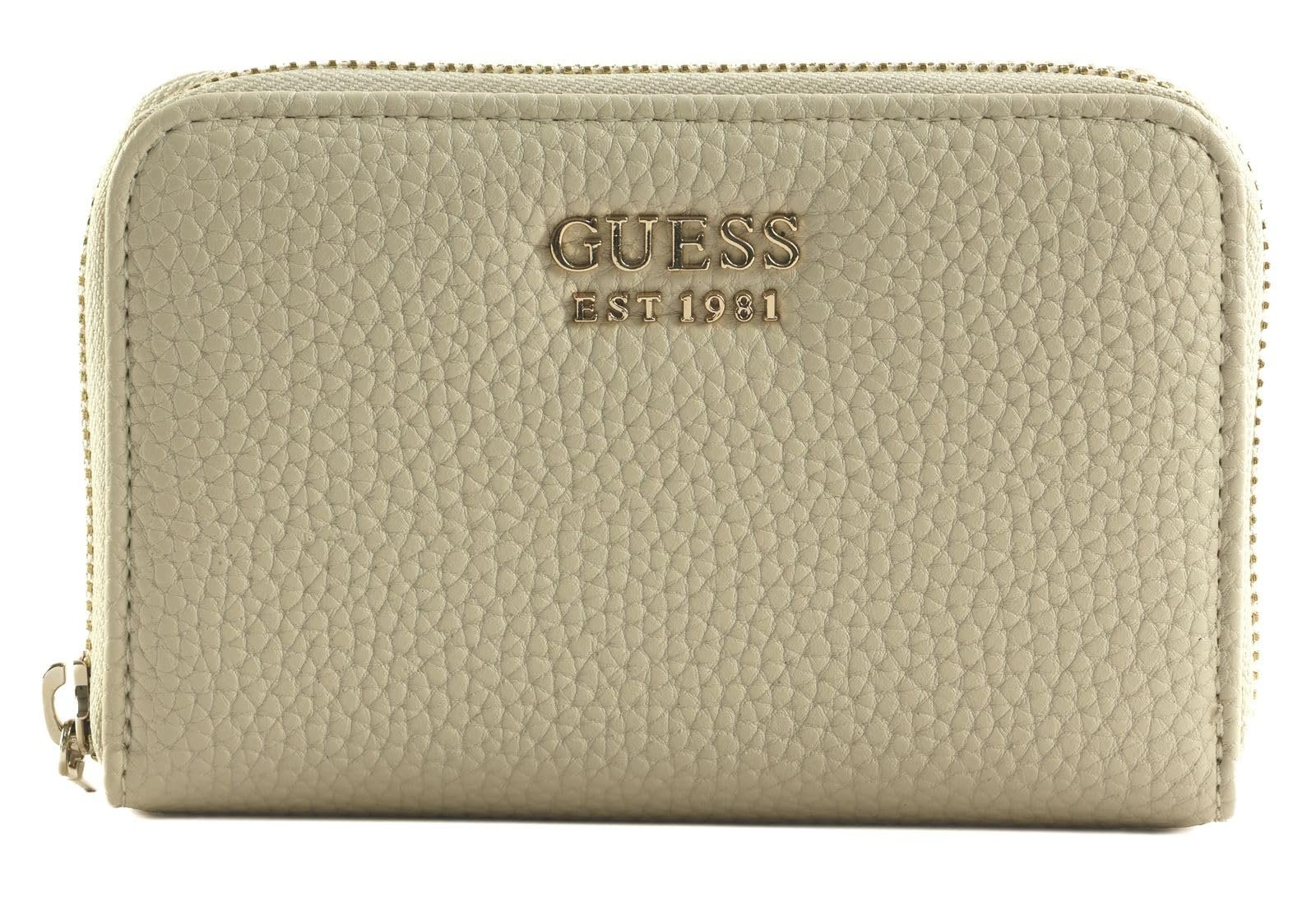 Гаманець GUESS Brenton SLG Medium Zip Around Bone, фото №1