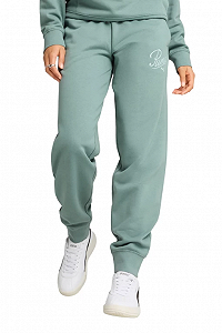 Штани SCRIPT Comfort Sweatpants 68498530 Puma Зелений L synthetic.ua - Фото 1